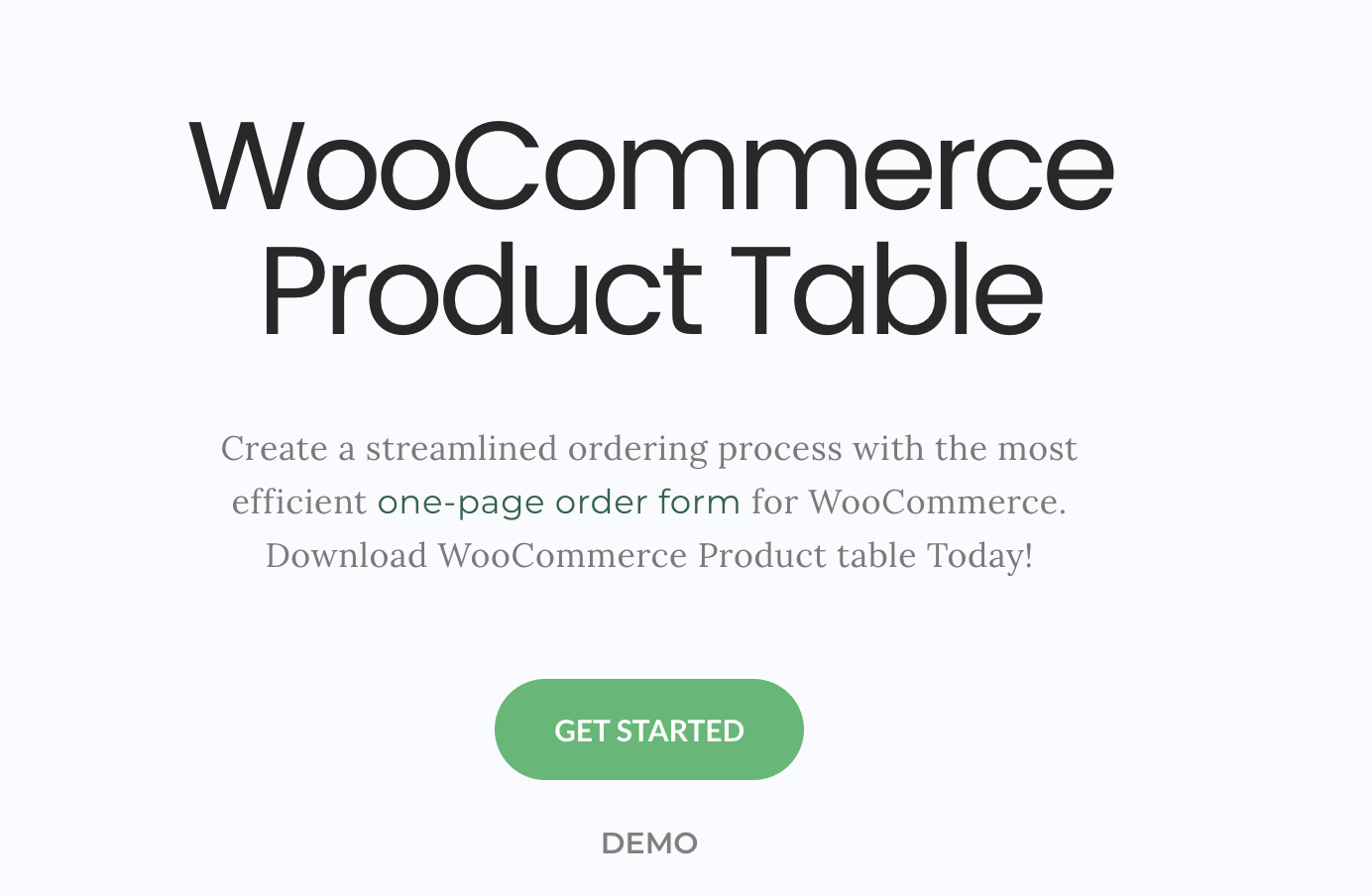 WooCommerce Product Table  by AovUp