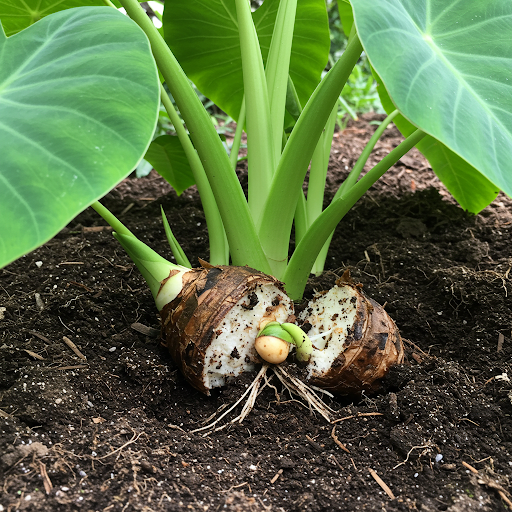 Propagate Taro Plants for Future Harvests