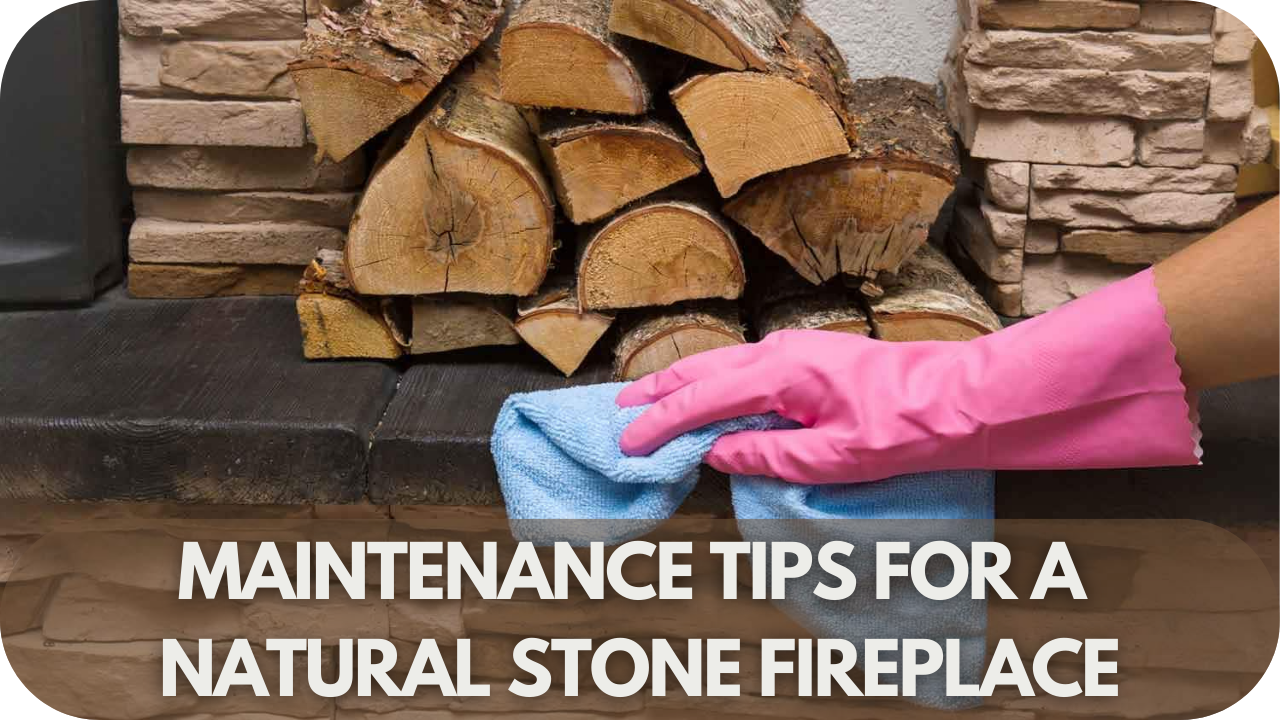 Keep your natural stone fireplace looking great with these easy maintenance tips for long-lasting beauty and performance.