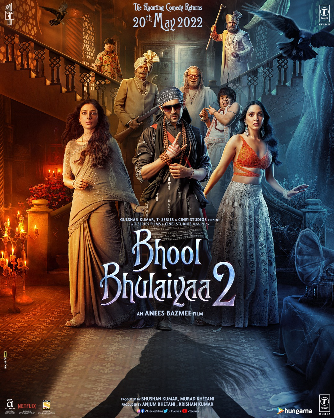 Bhool Bhulaiyaa 2- Family horror movies on netflix