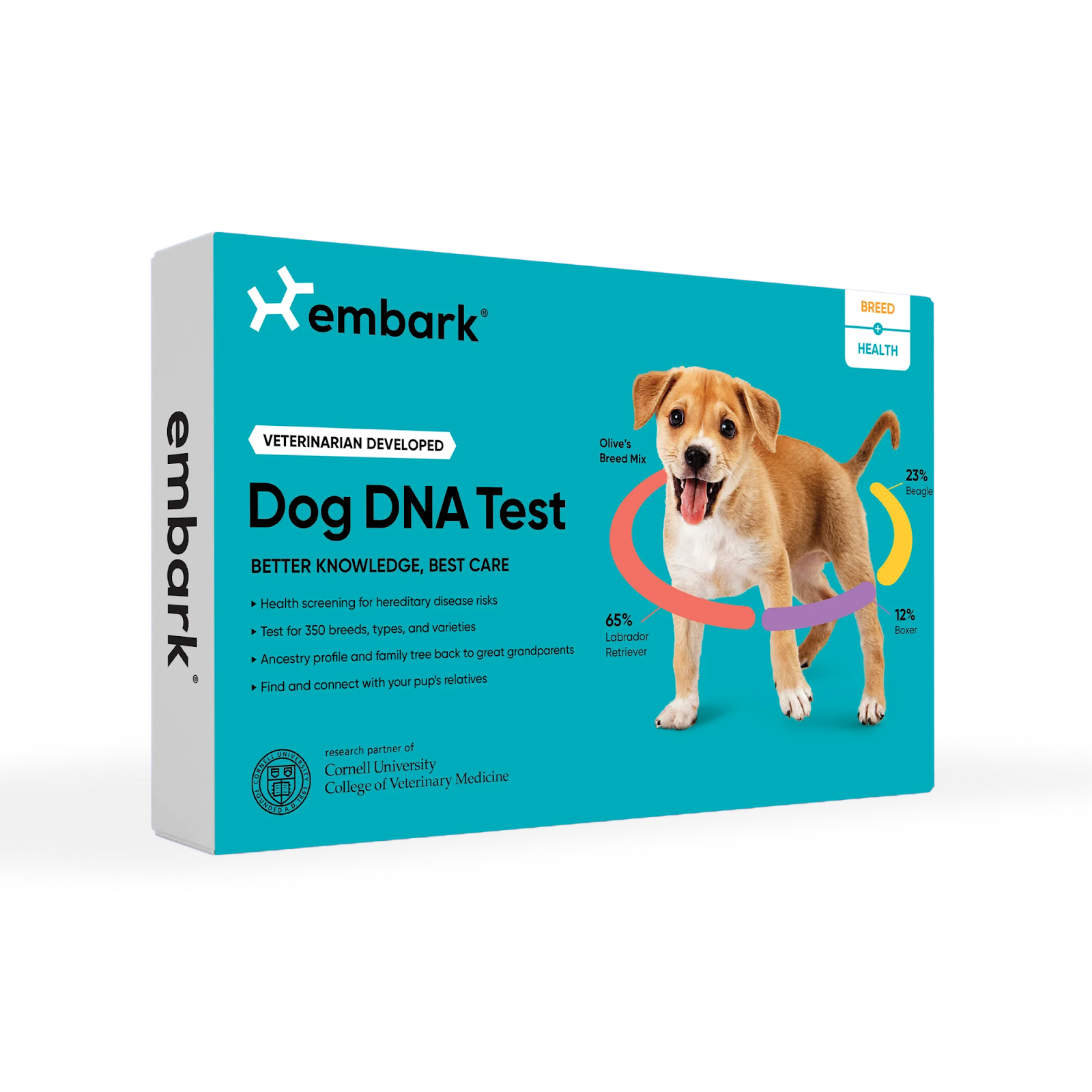 embark breed + health dog dna test