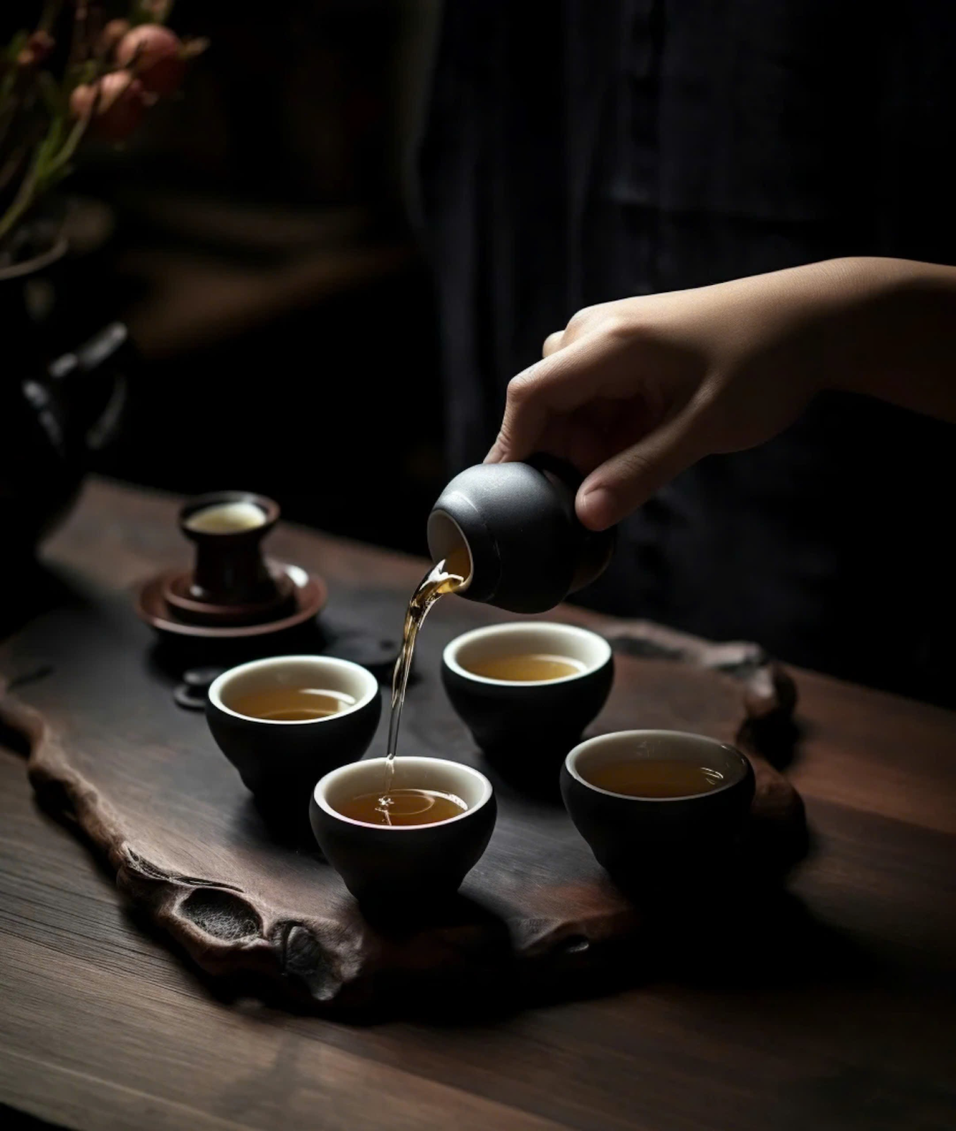 thế giới trà đạo bí mật lá trà