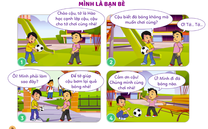 BÀI 9: EM LÀM QUEN VỚI BẠN BÈ