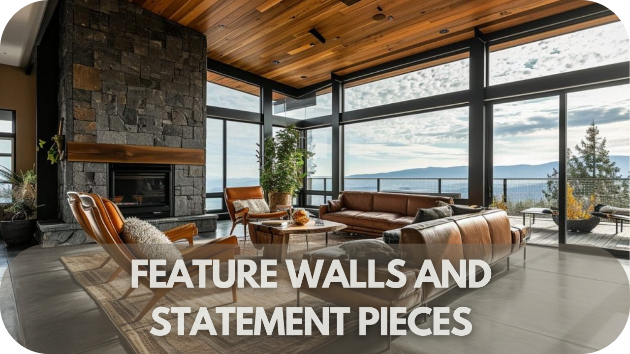 Feature Walls and Statement Pieces