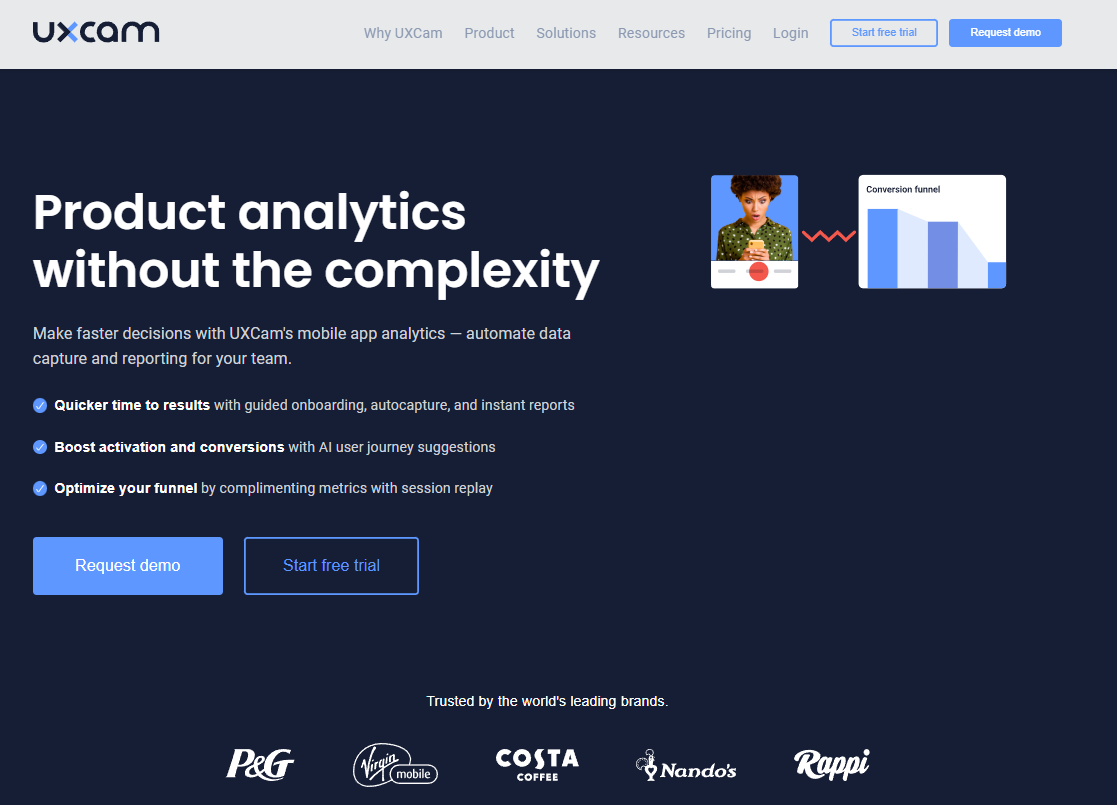 Heap user behavior analytics tool