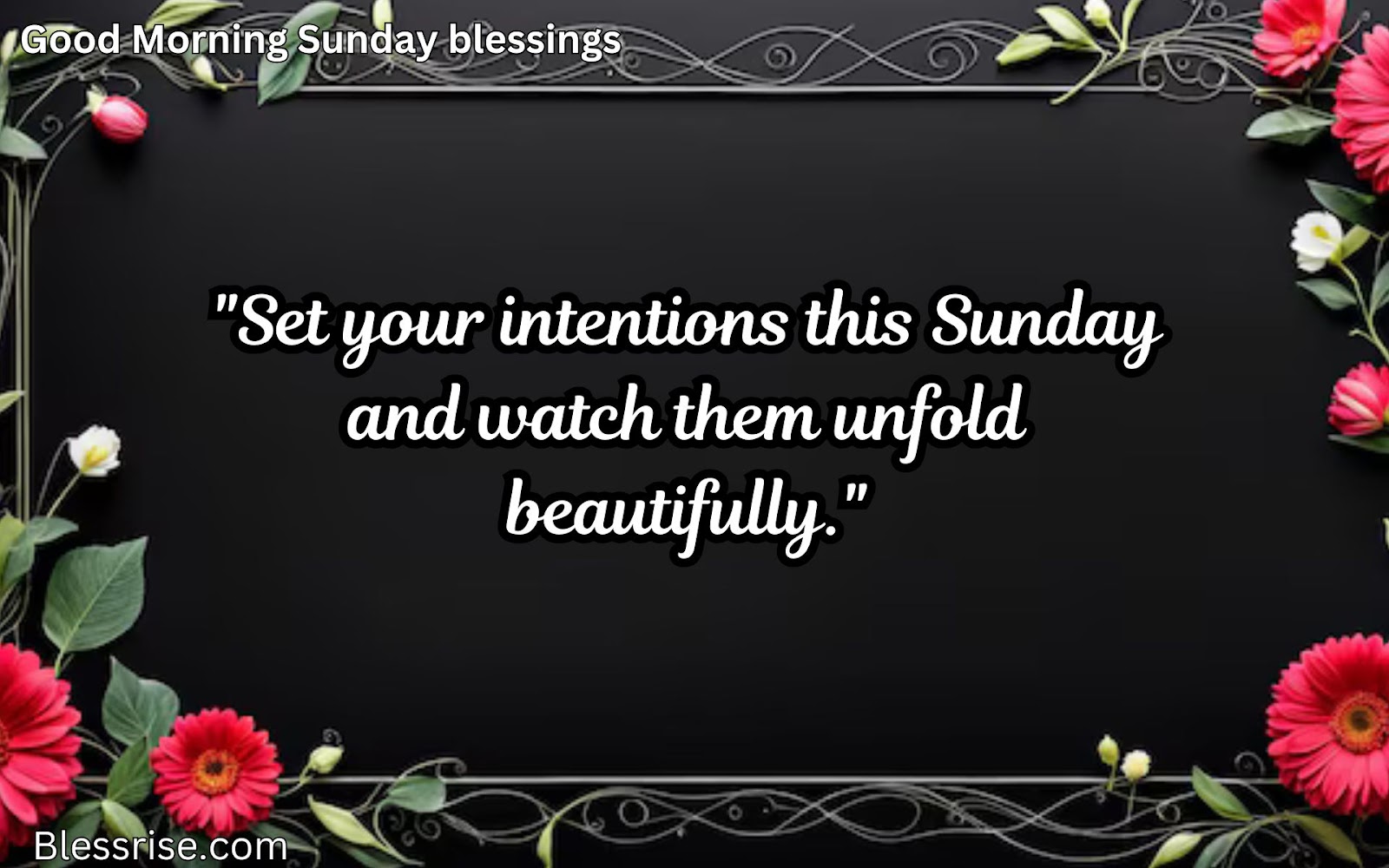 Blessed Sunday
