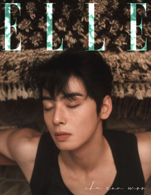 This contain an image of ELLE Korea