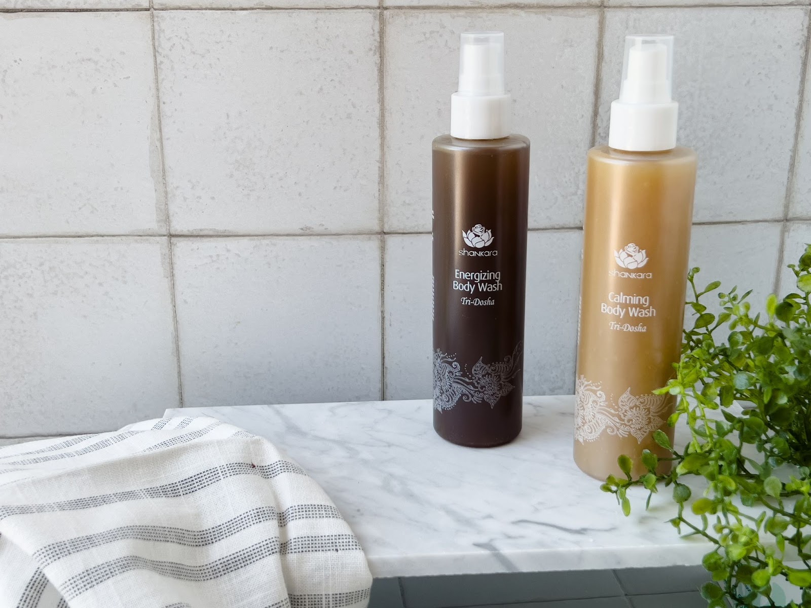 Shankara Natural's Calming Body Wash and Energizing Body Wash