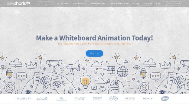 Rawshorts Whiteboard Animation Software