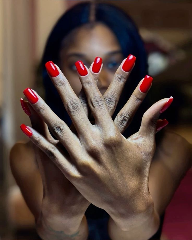 Alt image credit: Classic nails with a timeless, glossy finish via Thatcolournails.com