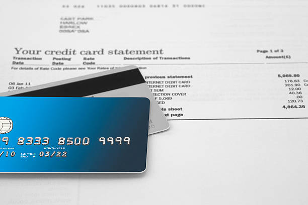 Credit card statement report 