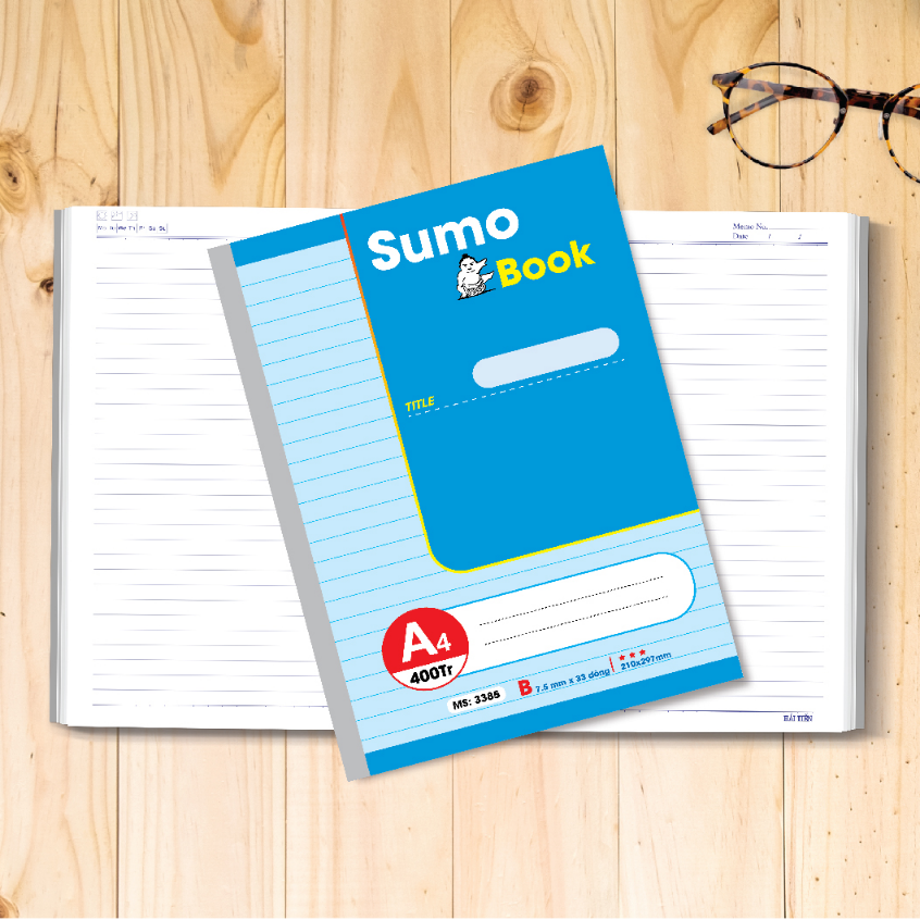 HẢI TIẾN Vở Kẻ Ngang Size A4 SUNSHINE/SUMO 300 trang. | Shopee Việt Nam