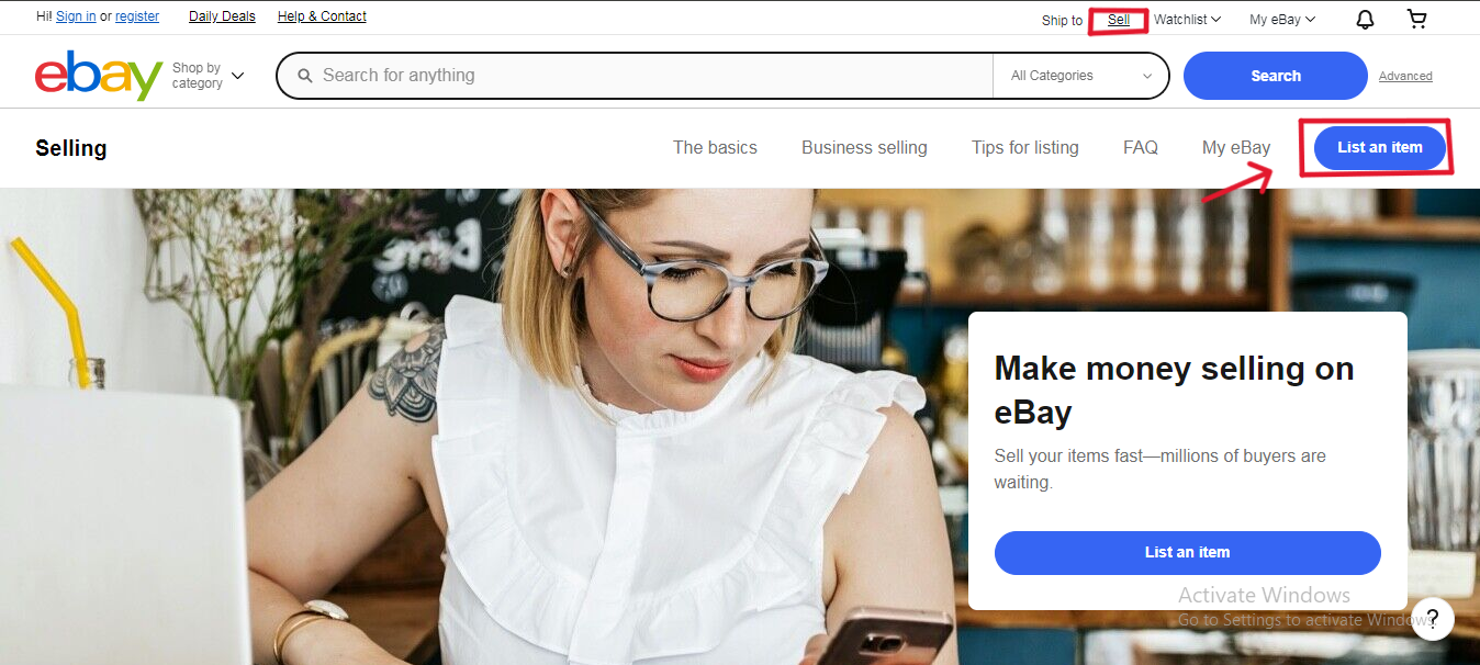 ebay ecommerce business models