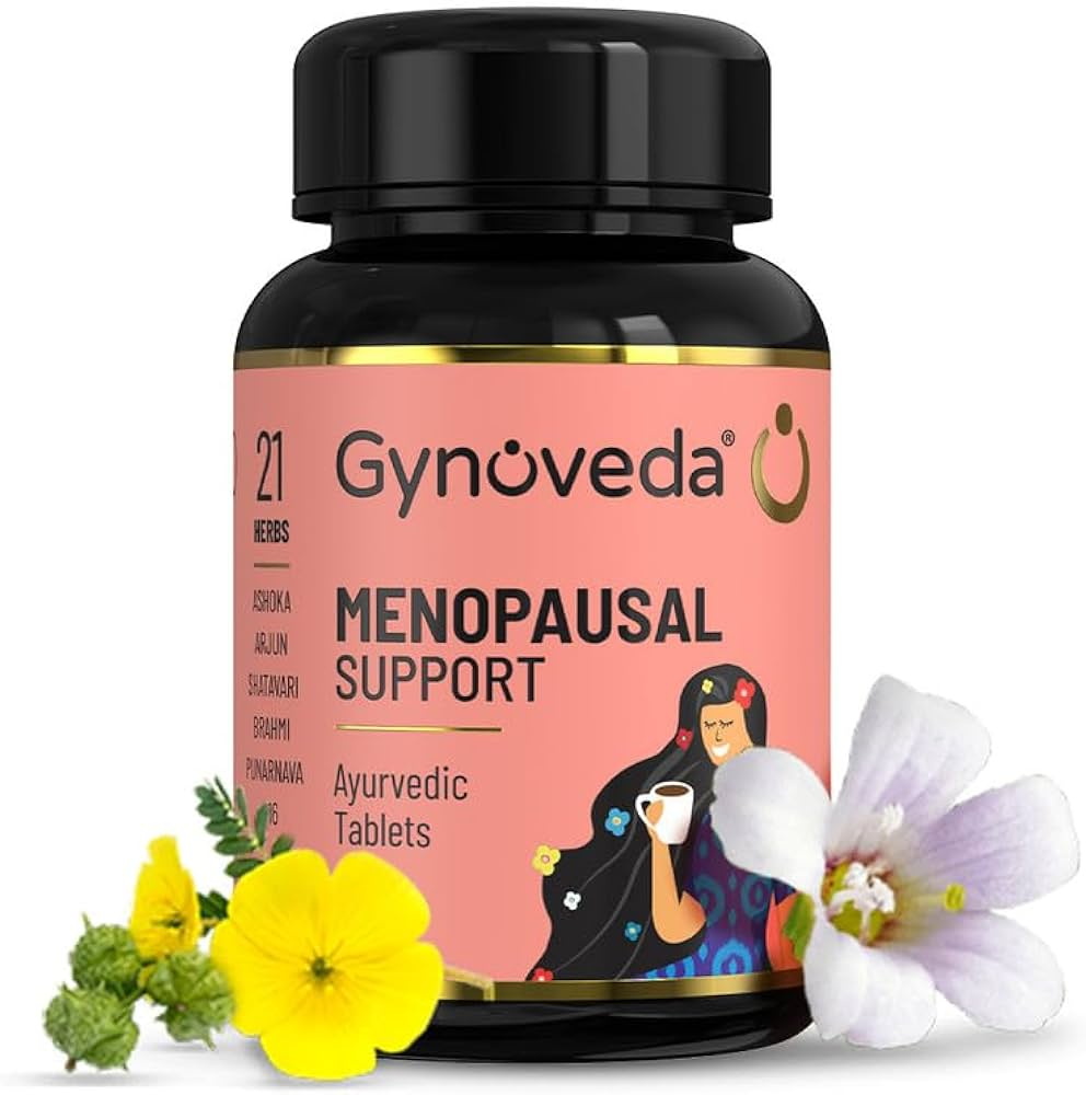 Buy Ayurvedic products for Menopause - Image of Gynoveda Menopause Tablets