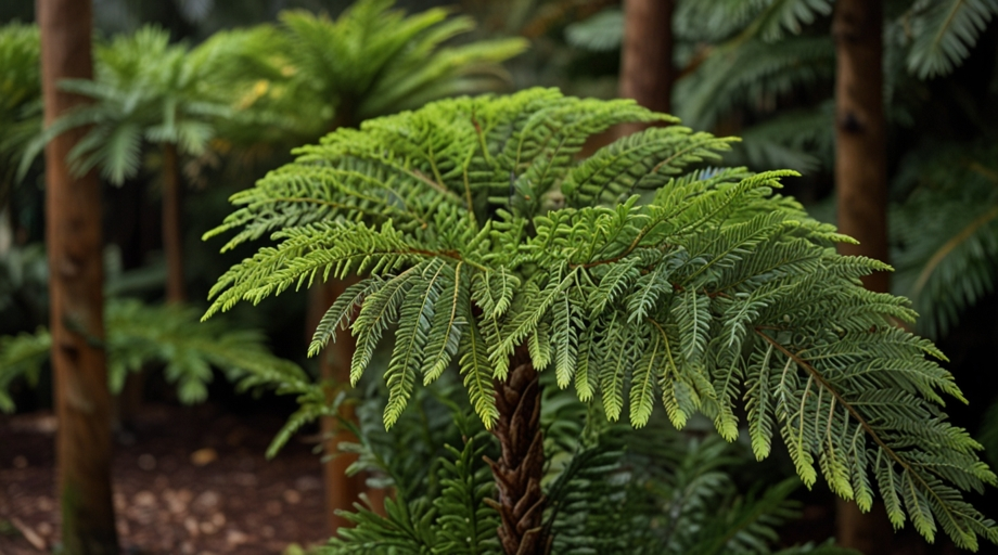 Is Norfolk Island Pine a monocot or dicot?