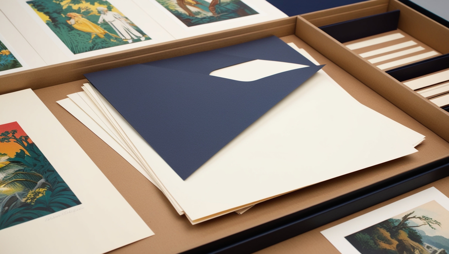 how to store art prints when not displayed