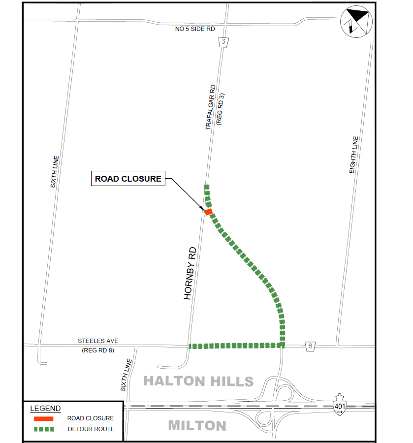 A map of a roadDescription automatically generated