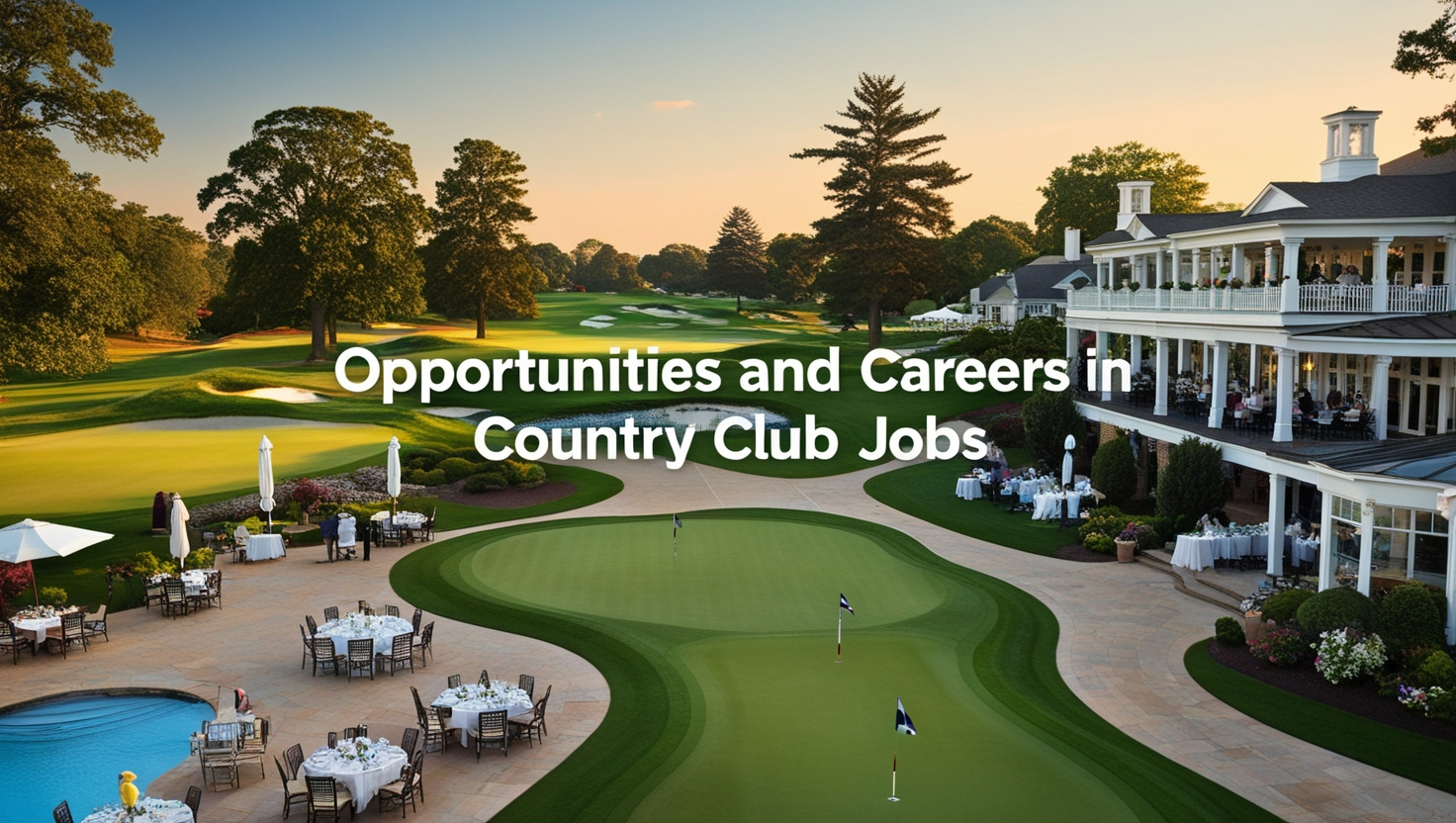 Country Club Jobs 
