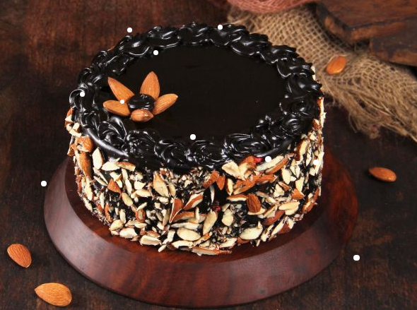 Celestial Choco Almond Cake