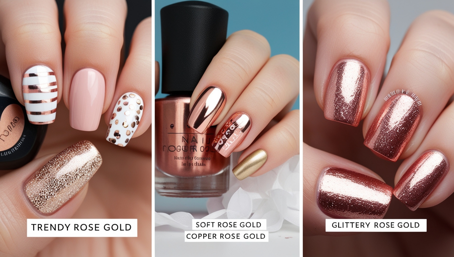 Trendy Rose Gold