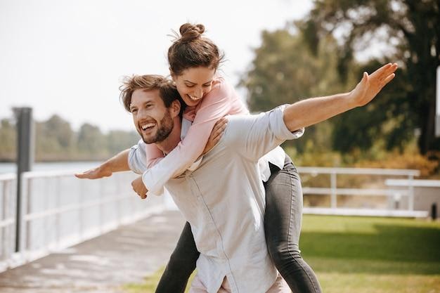 Married Bliss in the Fresh Air