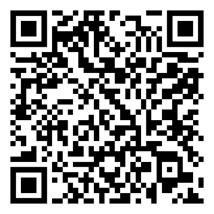 A qr code on a white background

Description automatically generated