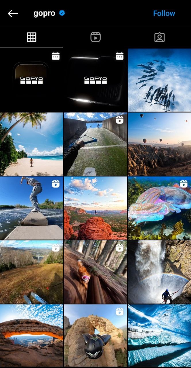 GoPro instagram