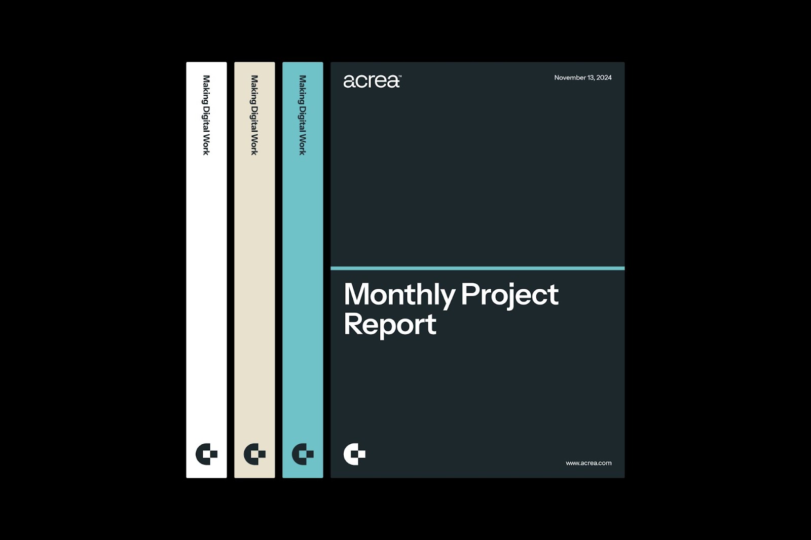 Image from the SCrafting Visual Identity: Acrea's Digital Transformation Journey article on Abduzeedo