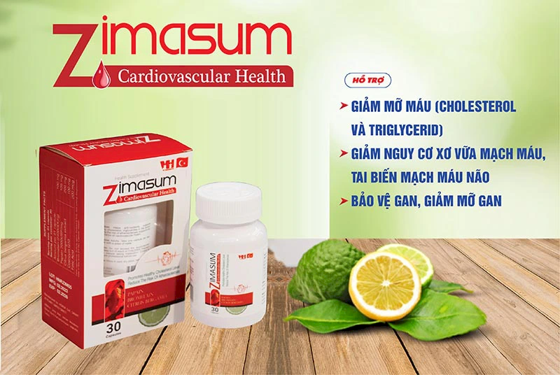 Zimasum - Thuốc uống bổ tim có nguồn gốc từ tự nhiên