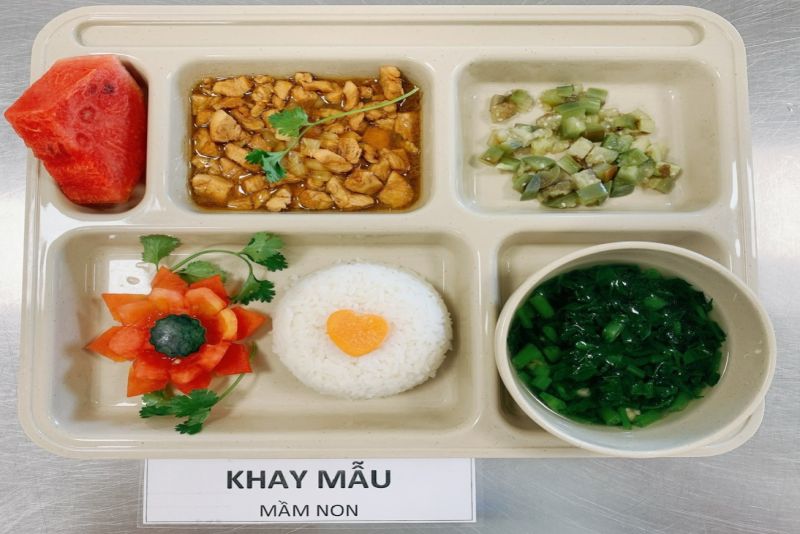 Khẩu phần ăn chất lượng chuẩn quốc tế