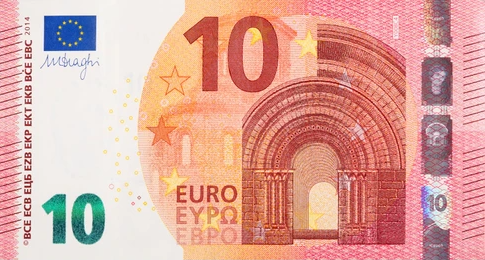 Real 10-Euro Note