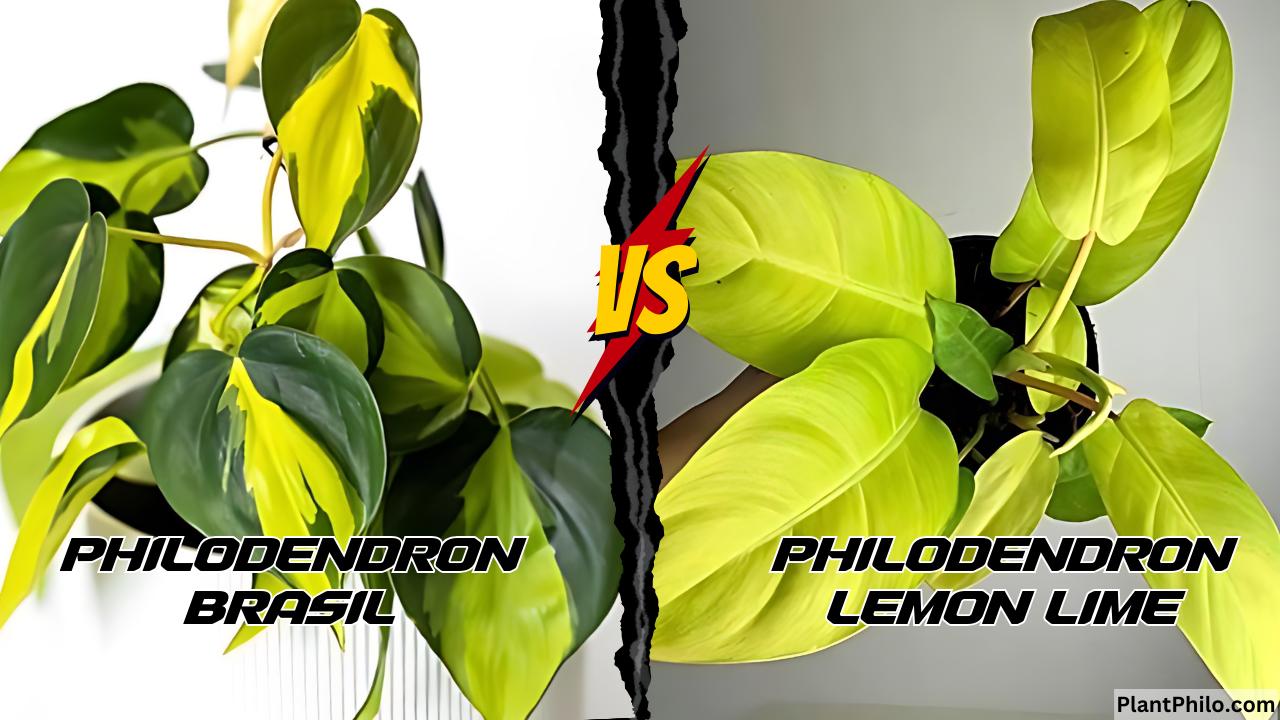 Differences Between Brasil and Lemon Lime leaf front side Comparison difference Leaf Shape Color Growth Habit Common Problems and Solutions 