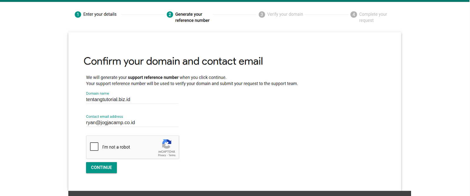 Cara Request Penghapusan Akun Google Workspace Melalui Domain Recovery