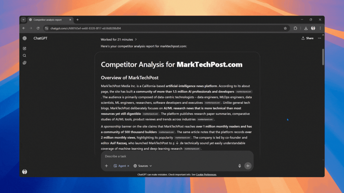A Step-by-Step Guide on How to Use the New ChatGPT Agent