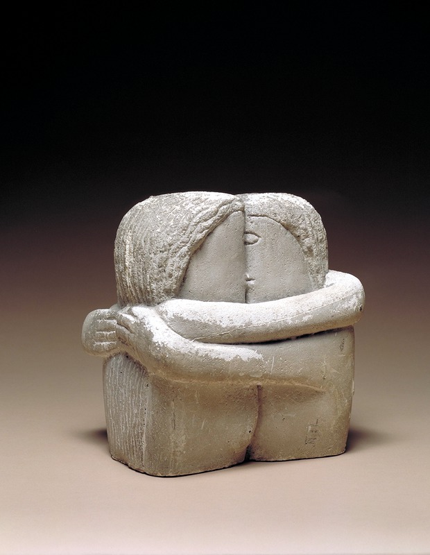 Constantin Brancusi : The Kiss (Le Baiser)