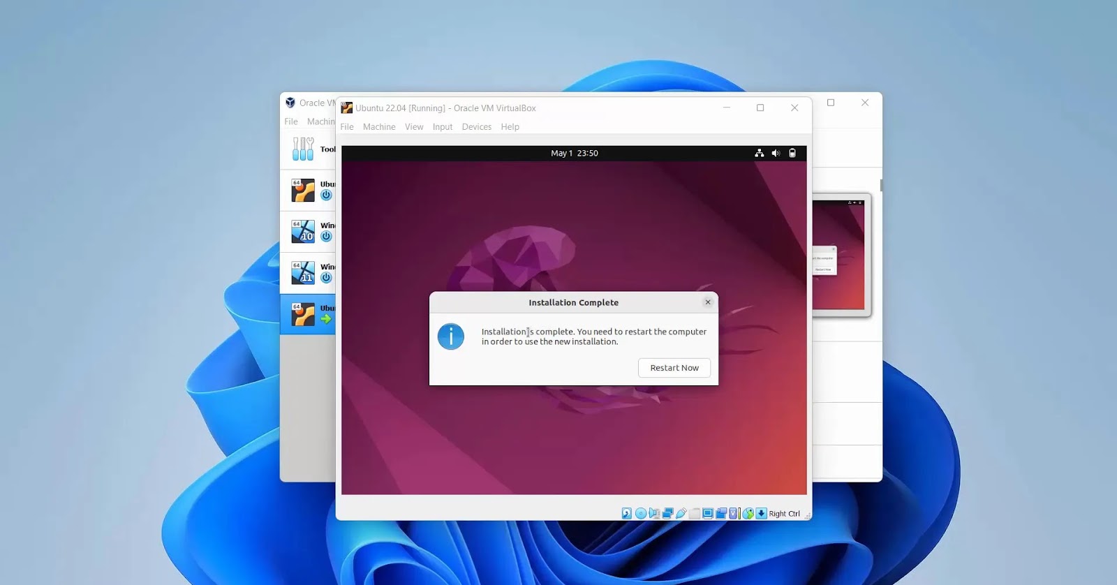 Ubuntu restart