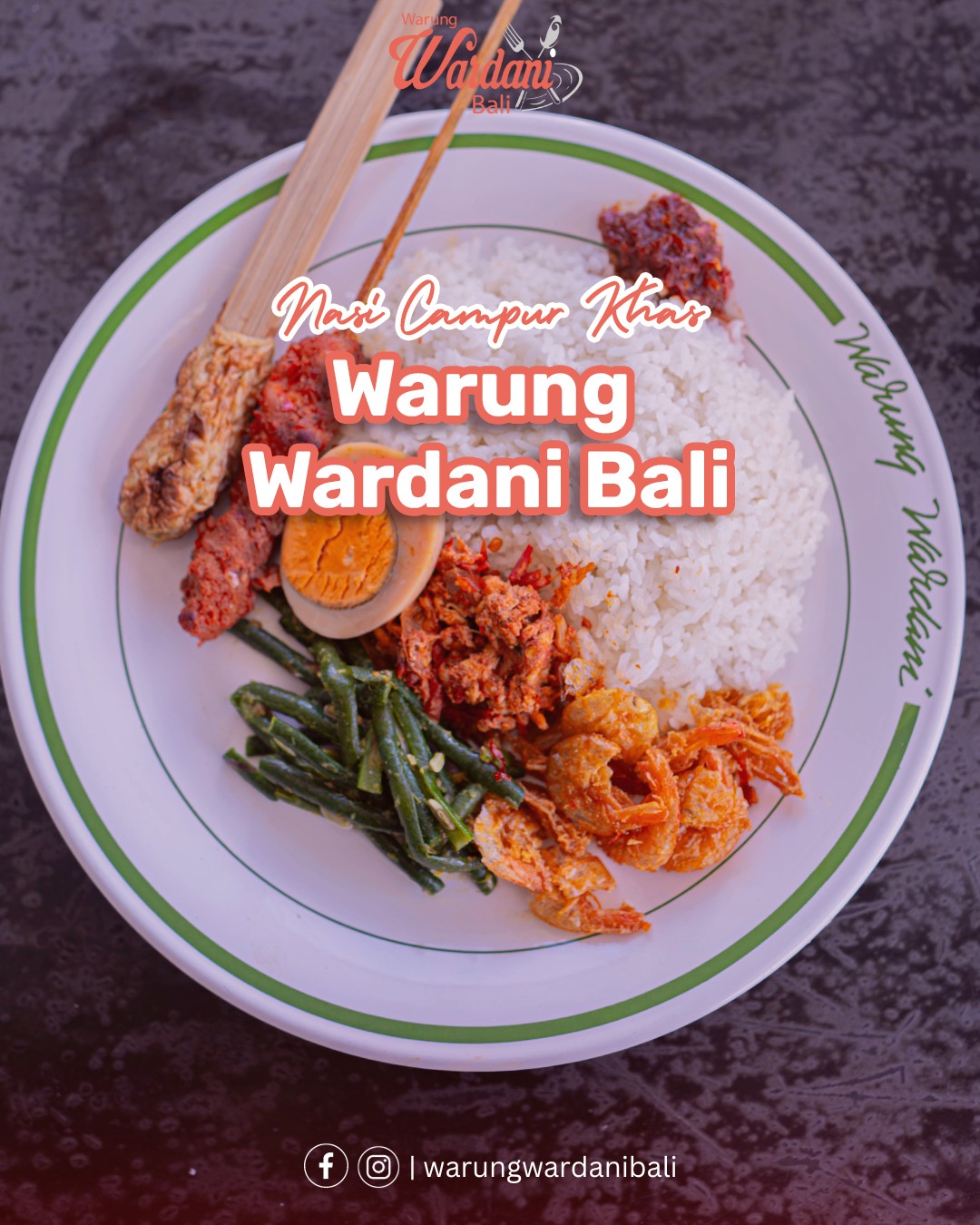 kuliner viral yang halal di bali Warung Wardani