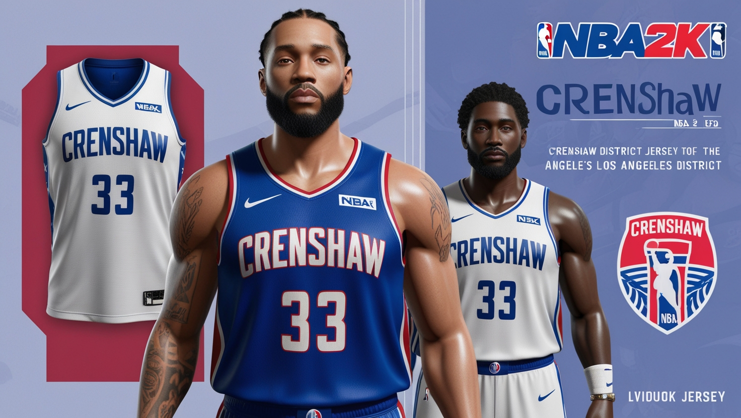 NBA 2K Crenshaw Jersey