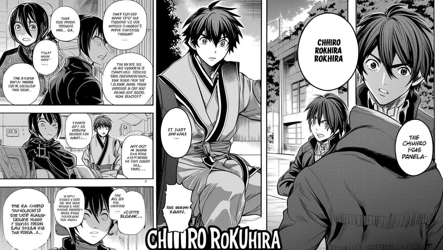 Chihiro Rokuhira Manga Panel PNG