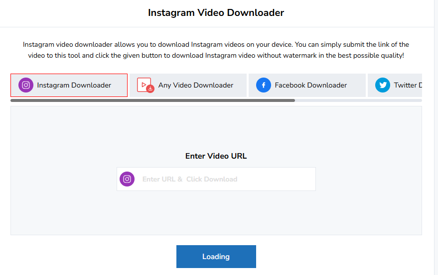 Download Instagram Videos Without A Watermark