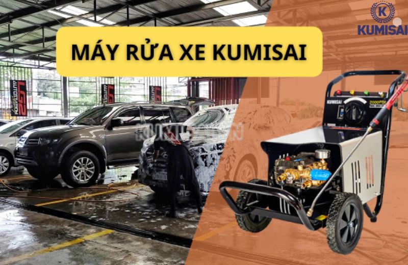 Kumisai – Thương hiệu cung cấp máy rửa xe công nghiệp giá rẻ