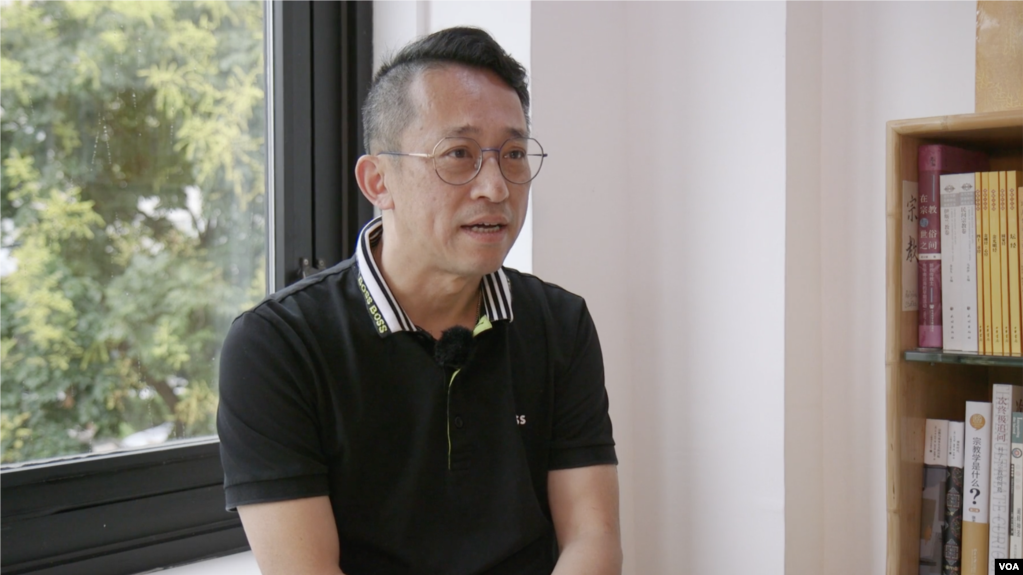 季风书园CEO于淼(美国之音视频截图)