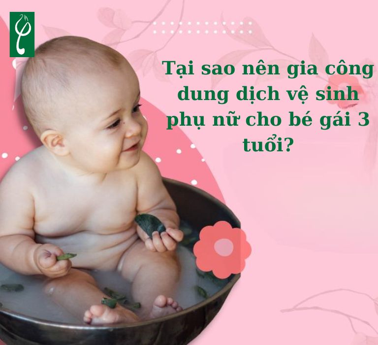 Gia công dung dịch vệ sinh cho bé gái 3 tuổi giúp chủ đầu tư sở hữu sản phẩm độc quyền