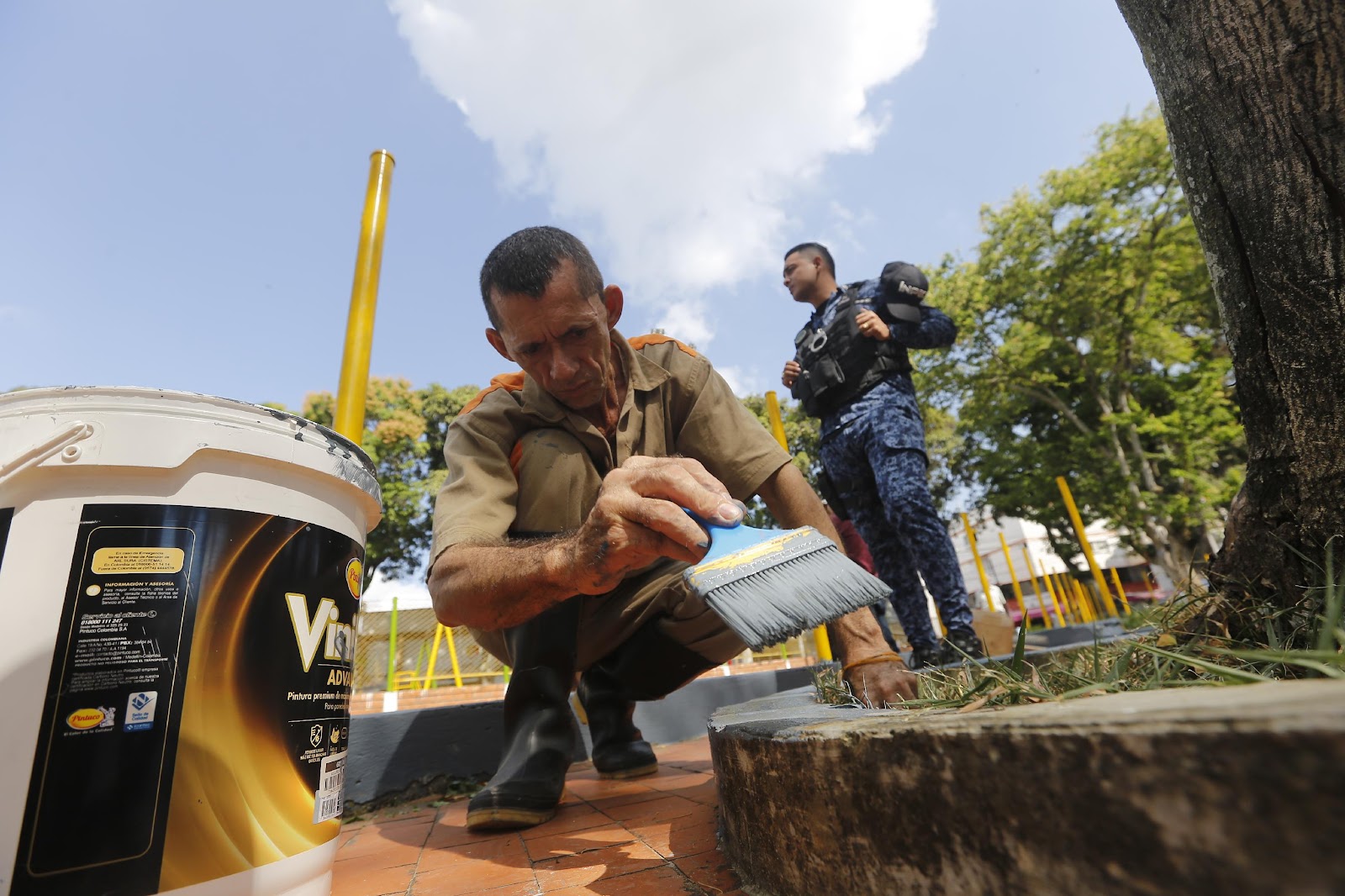 «Una segunda oportunidad»: Internos de las cárceles contribuyen al embellecimiento de Bucaramanga