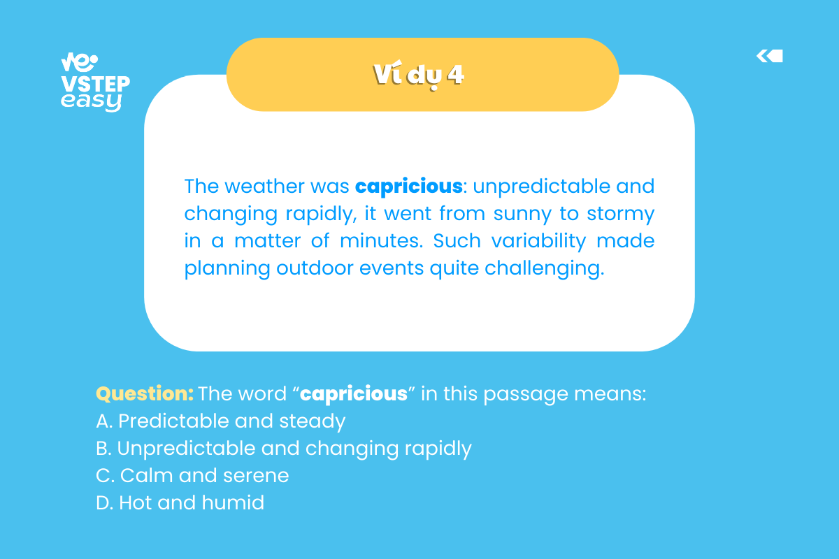 Ví dụ 4 dạng tìm manh mối từ phép chấm câu (Punctuation clues)