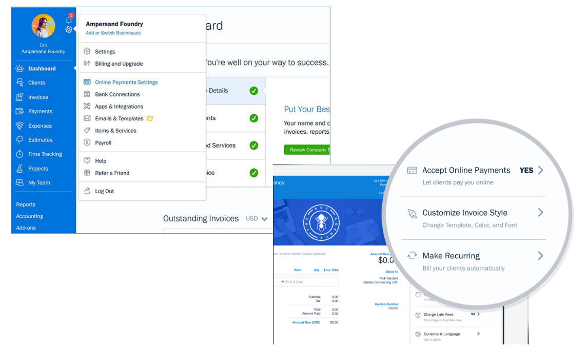 FreshBooksOnline Payments