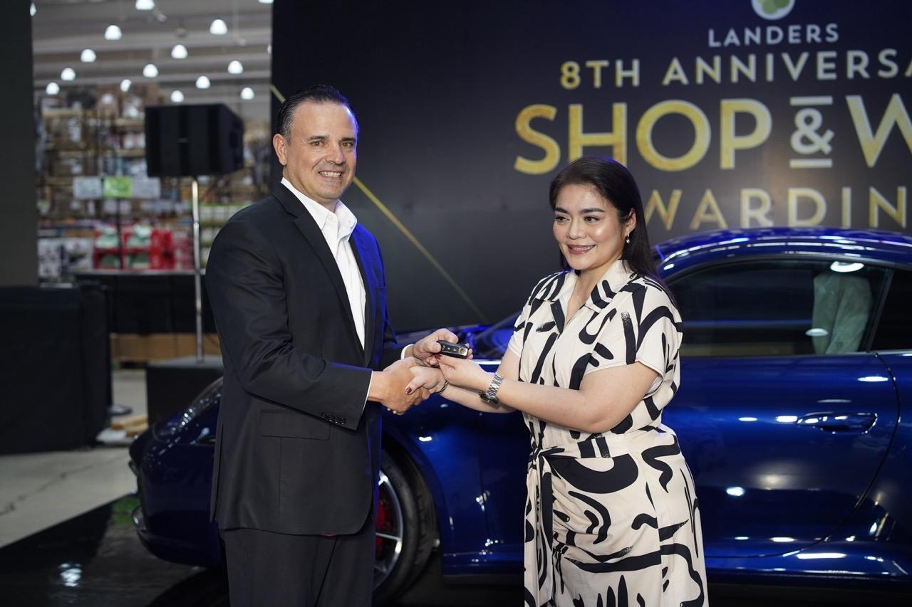 Landers Superstore Turns Over Keys to Porsche 911 Carrera S and Kia Sonet to the Winners of the Shop &#038; Win Raffle Promo