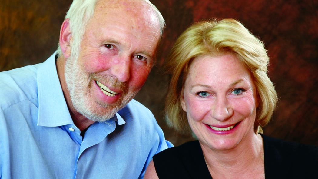 Jim Simons y su esposa Barbara Simons