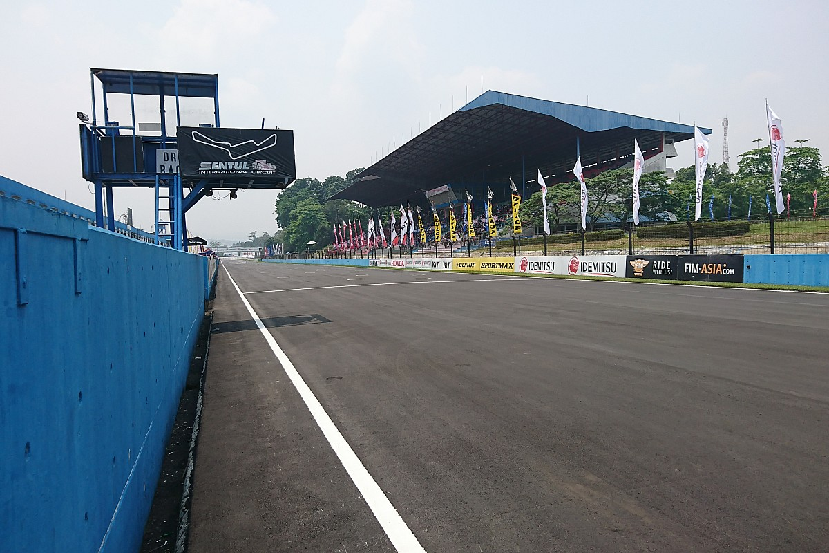 Grid Start Sirkuit Sentul, Bogor