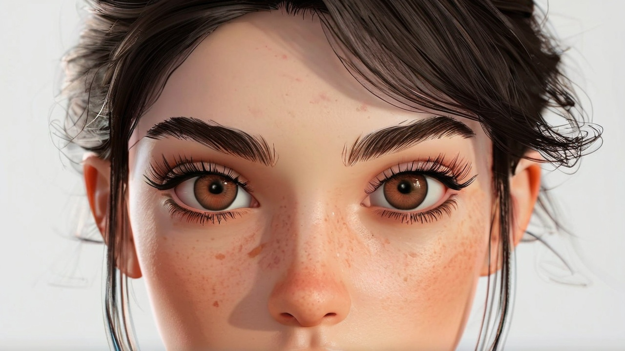 How to Make Eyebrows See Through Under Hair Vroid